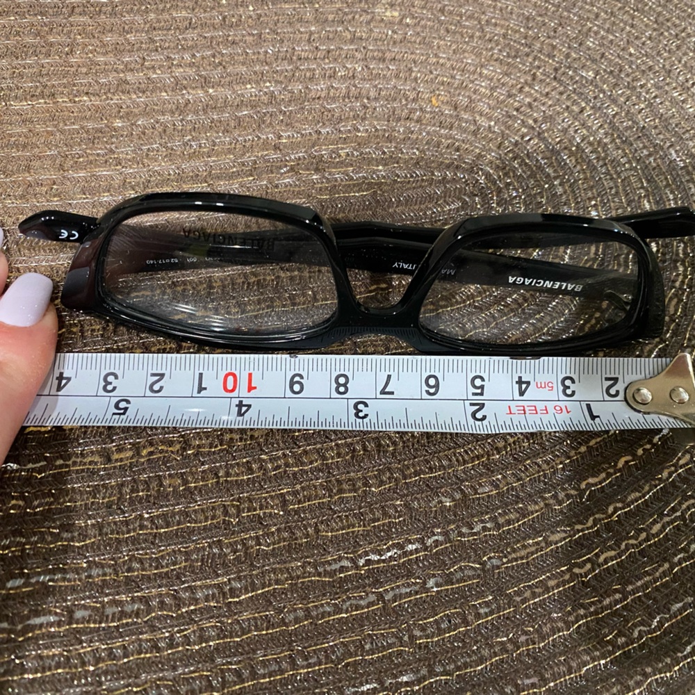 FREE SHIP- New Balenciaga black optical glasses - Picture 8 of 9